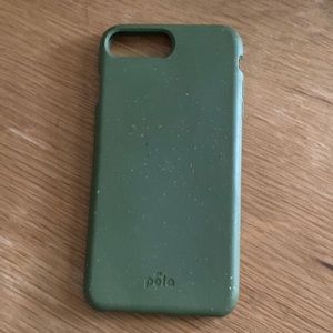 Lightly used Green Pela iPhone Case. Sustainable. Compostable